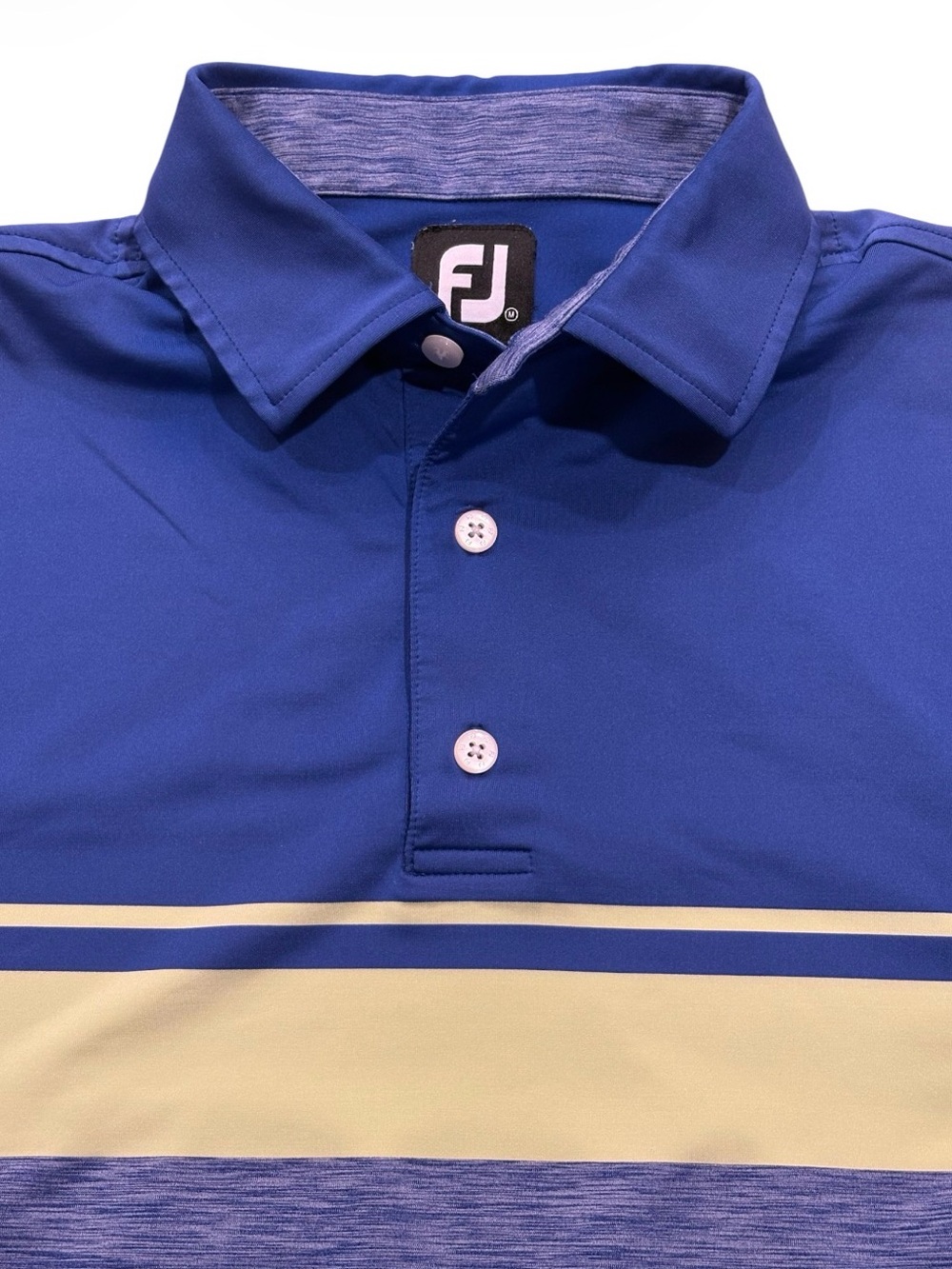 FootJoy Men's Performance Golf Polo Shirt Size Medium, Blue